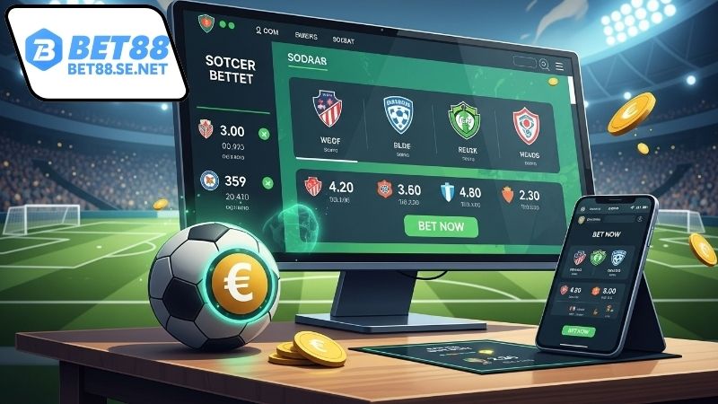 Cá cược bóng đá online – Bắt kèo đỉnh, thắng lớn mỗi ngày 3 Cách tham gia cá cược bóng đá online