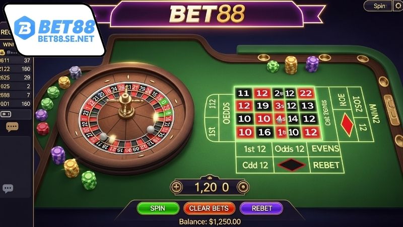 Cách chơi Roulette trực tuyến dễ hiểu